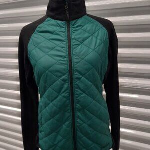 Marmot Variant Hybrid Jacket Women's Small Black and Teal